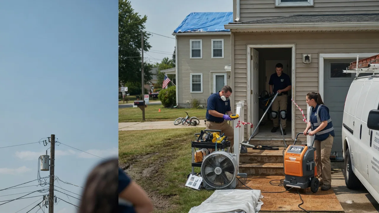 Water Damage Repair in Poplarville, MS near me